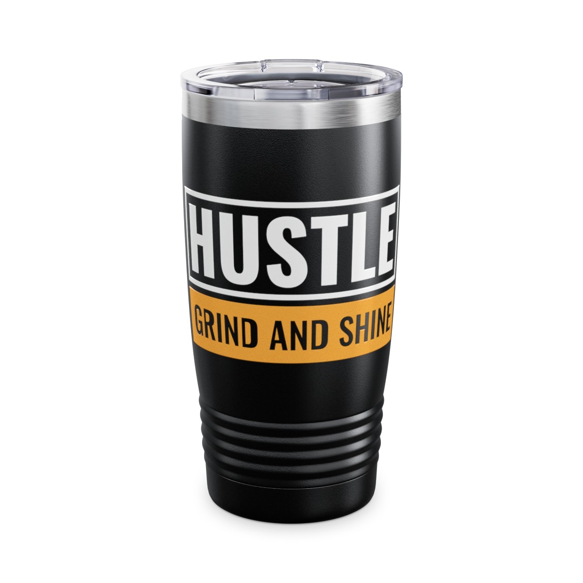 Swooftee - Hustle Grind and Shine Ringneck Tumbler, 20oz