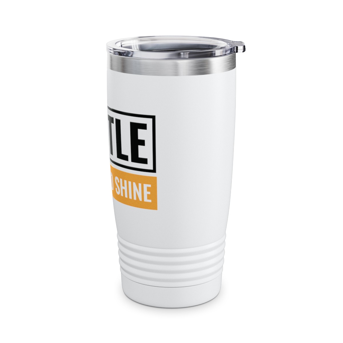 Swooftee - Hustle Grind and Shine Ringneck Tumbler, 20oz