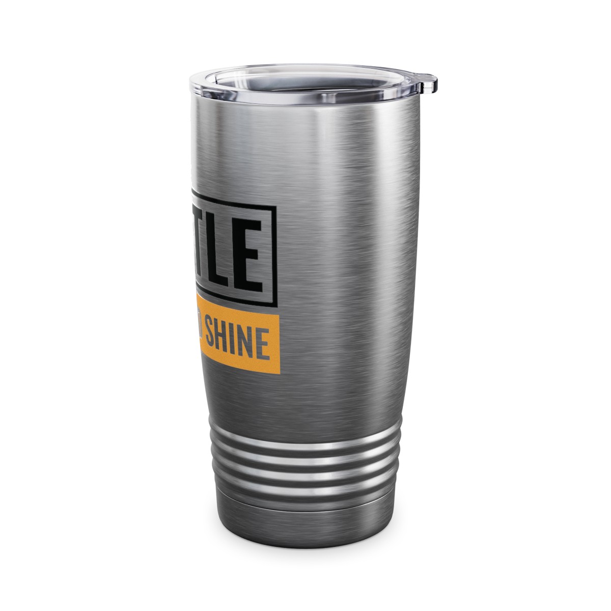 Swooftee - Hustle Grind and Shine Ringneck Tumbler, 20oz