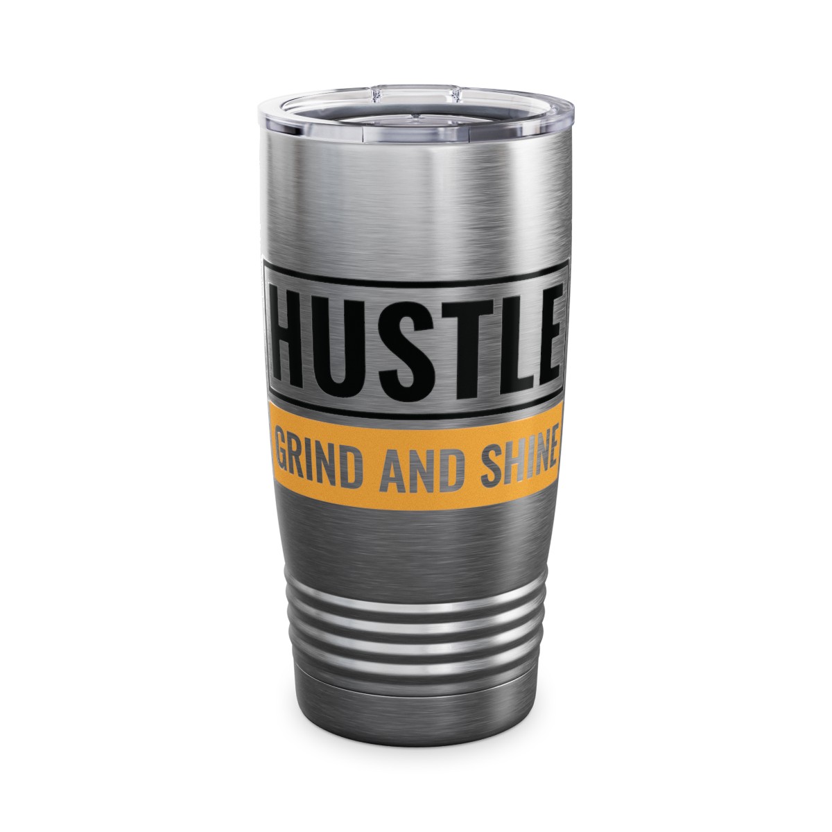 Swooftee - Hustle Grind and Shine Ringneck Tumbler, 20oz