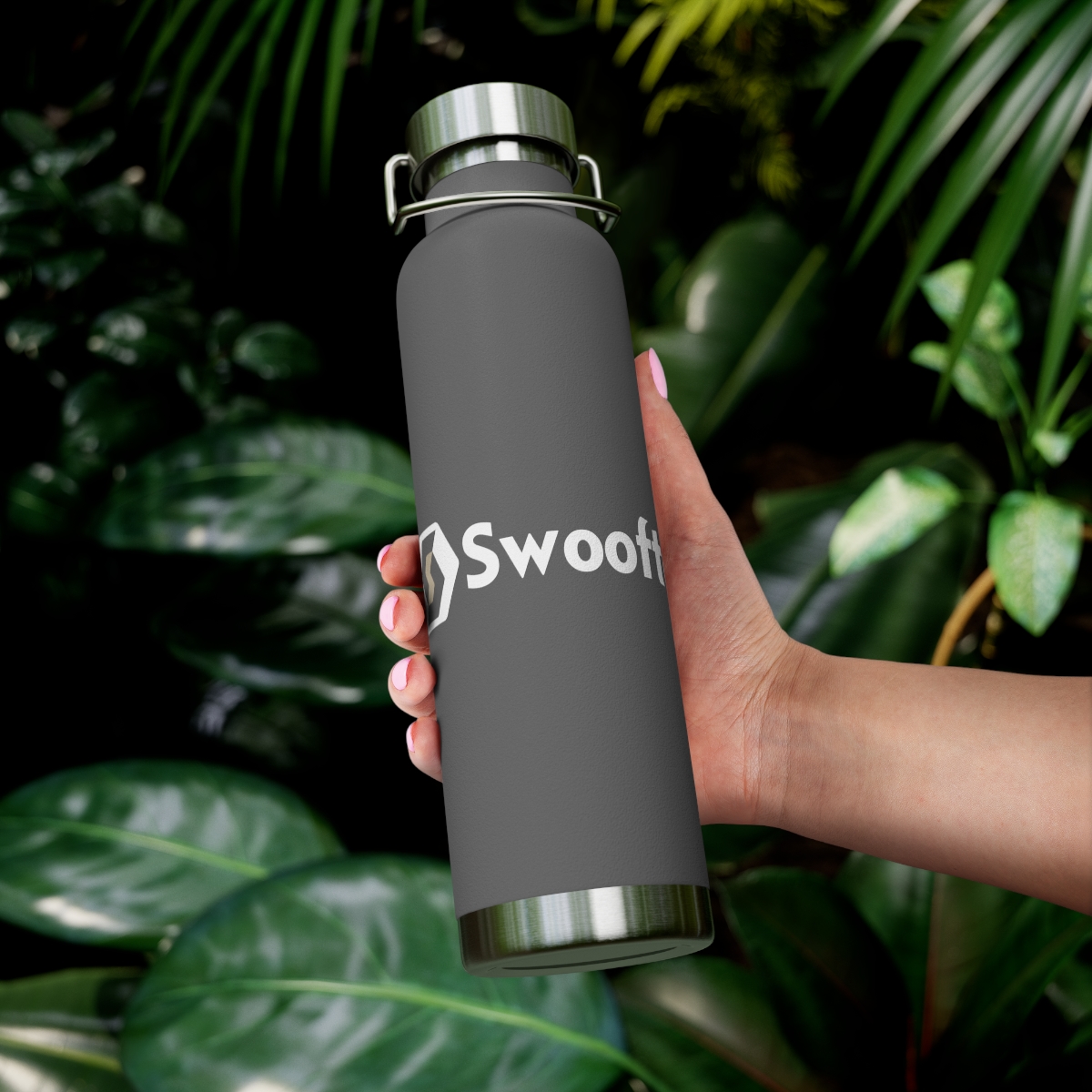 Swooftee Copper Vacuum Insulated Bottle, 22oz