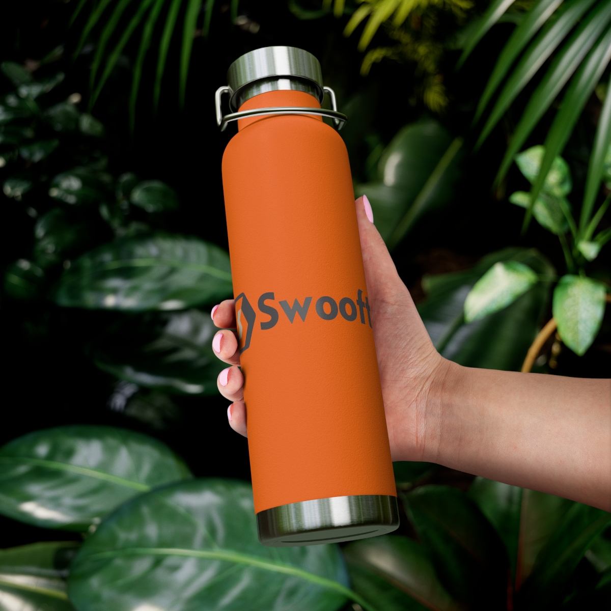 Swooftee Copper Vacuum Insulated Bottle, 22oz